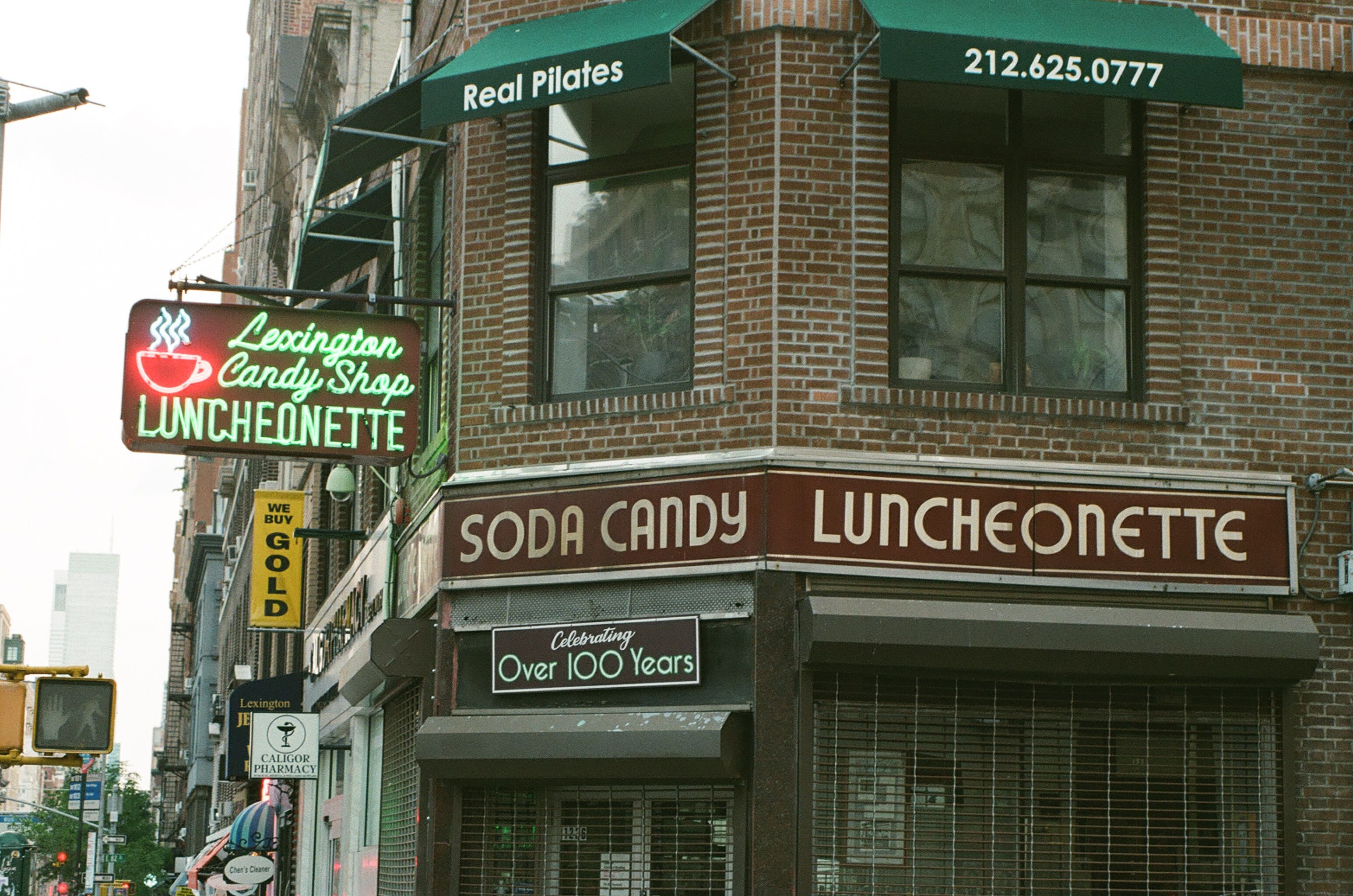Lexington Candy Shop luncheonette exterior